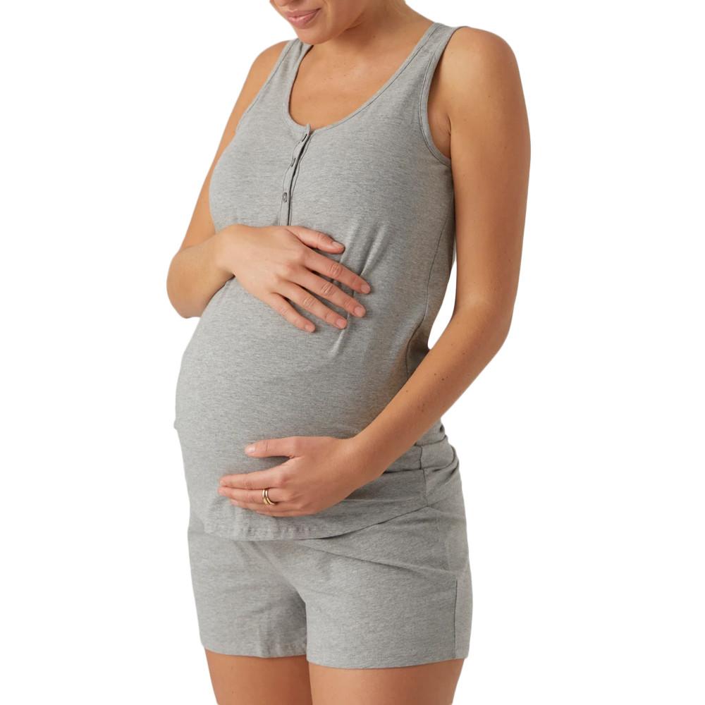 Mamalicious Pyjama Gris Femme Mamalicious Helene