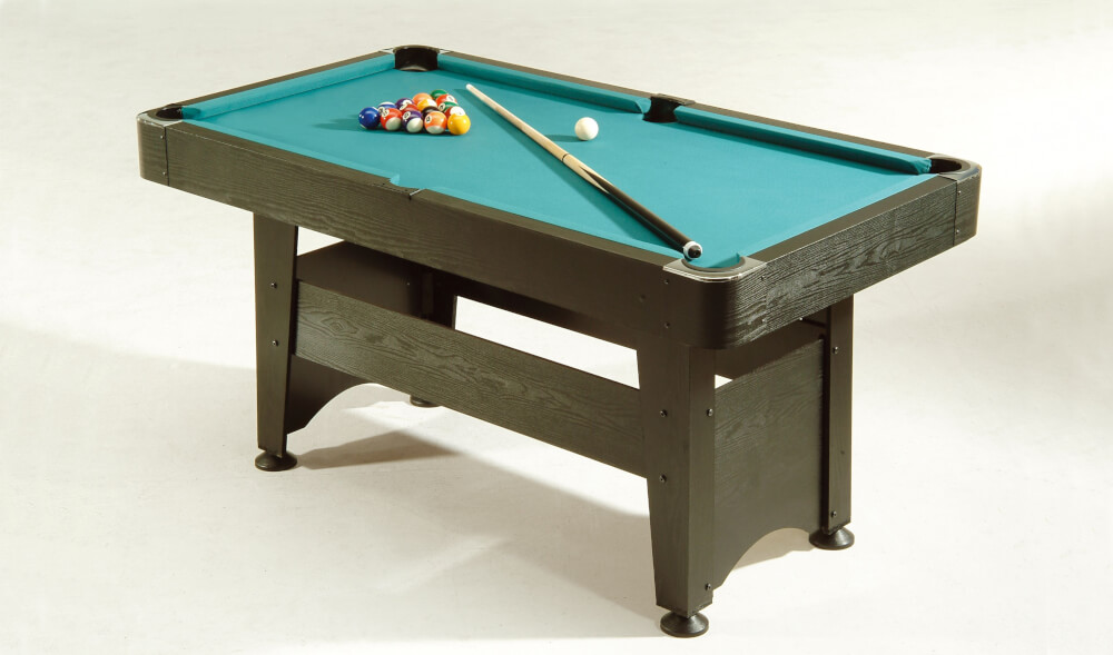 Billard Chicago 4ft. Schwarz inkl. Zubehör