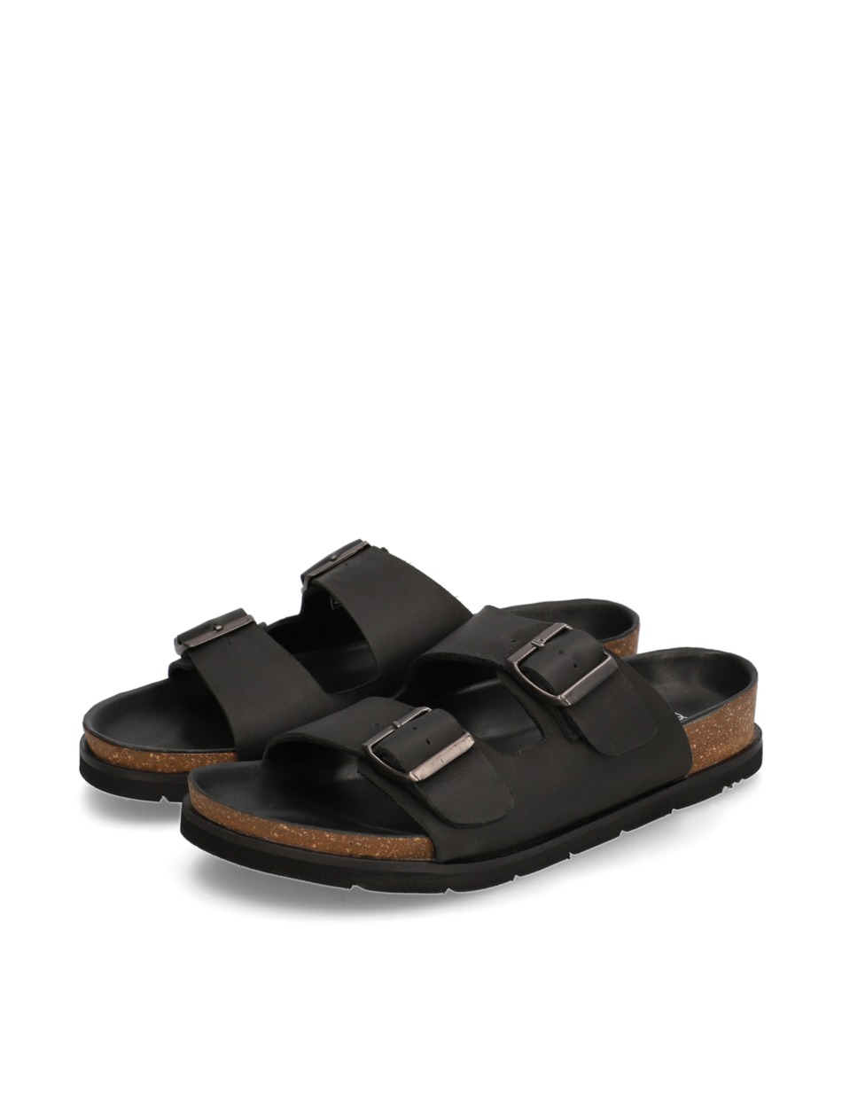 Nubukleder Pantoffel