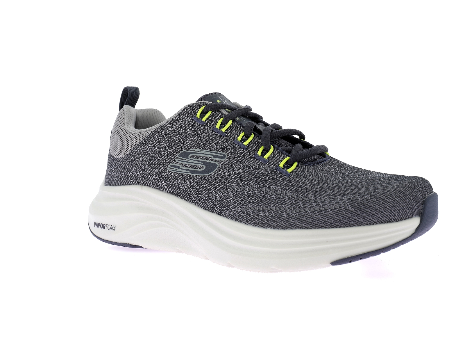 Skechers-VAPOR FOAM VARIEN Matières combinées Gris Bleu