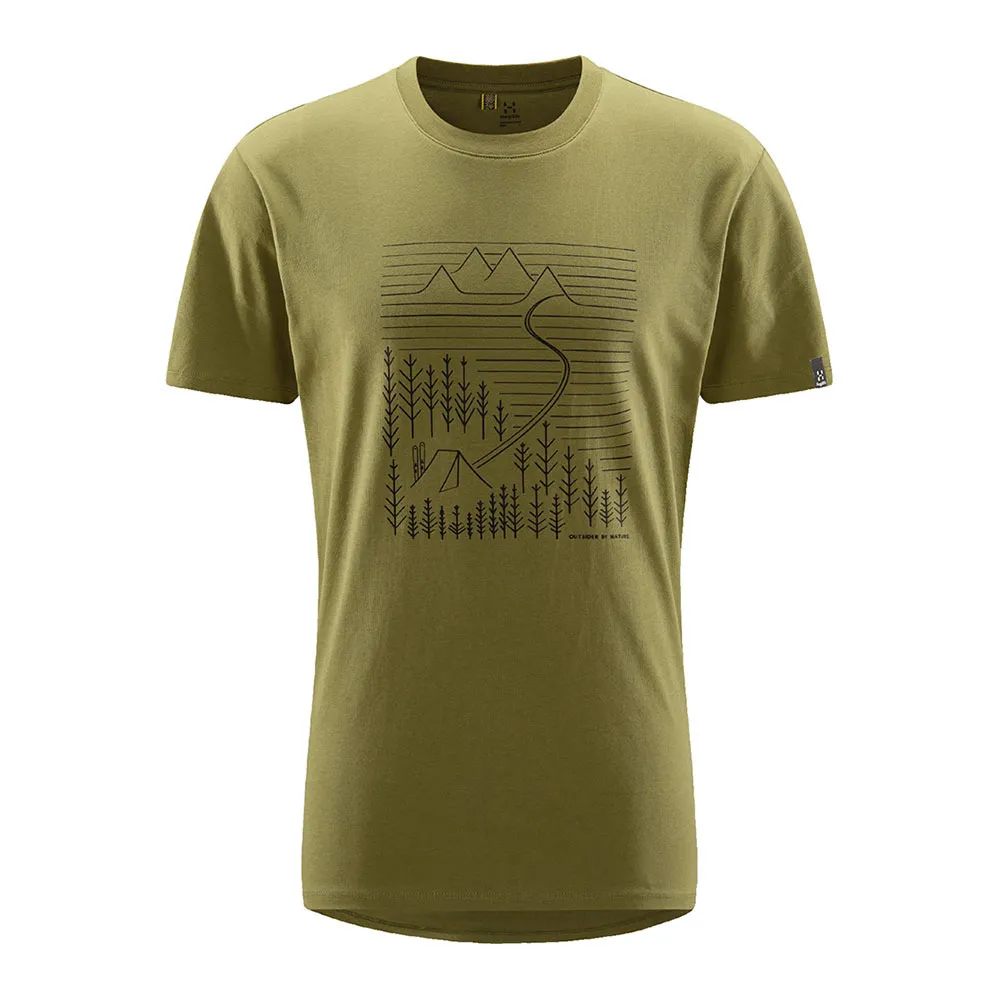 Haglöfs CAMP - Tee-shirt Homme olive green