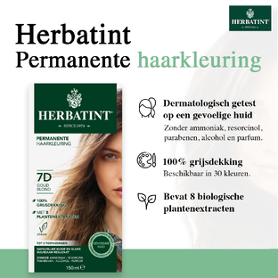 Herbatint Haarverf Gel - 7D Goudblond 150ML