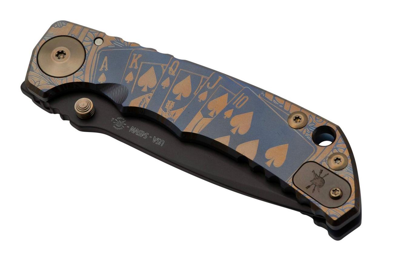 Spartan Blades Harsey Folder, 2022 Special Edition Royal Flush SF5RFLUSH zakmes