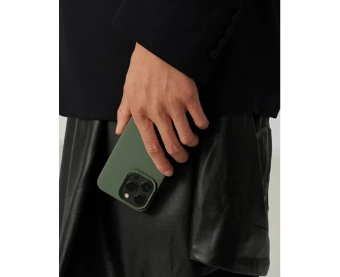 Nudient Thin iPhone 15 Plus MagSafe Pine Green