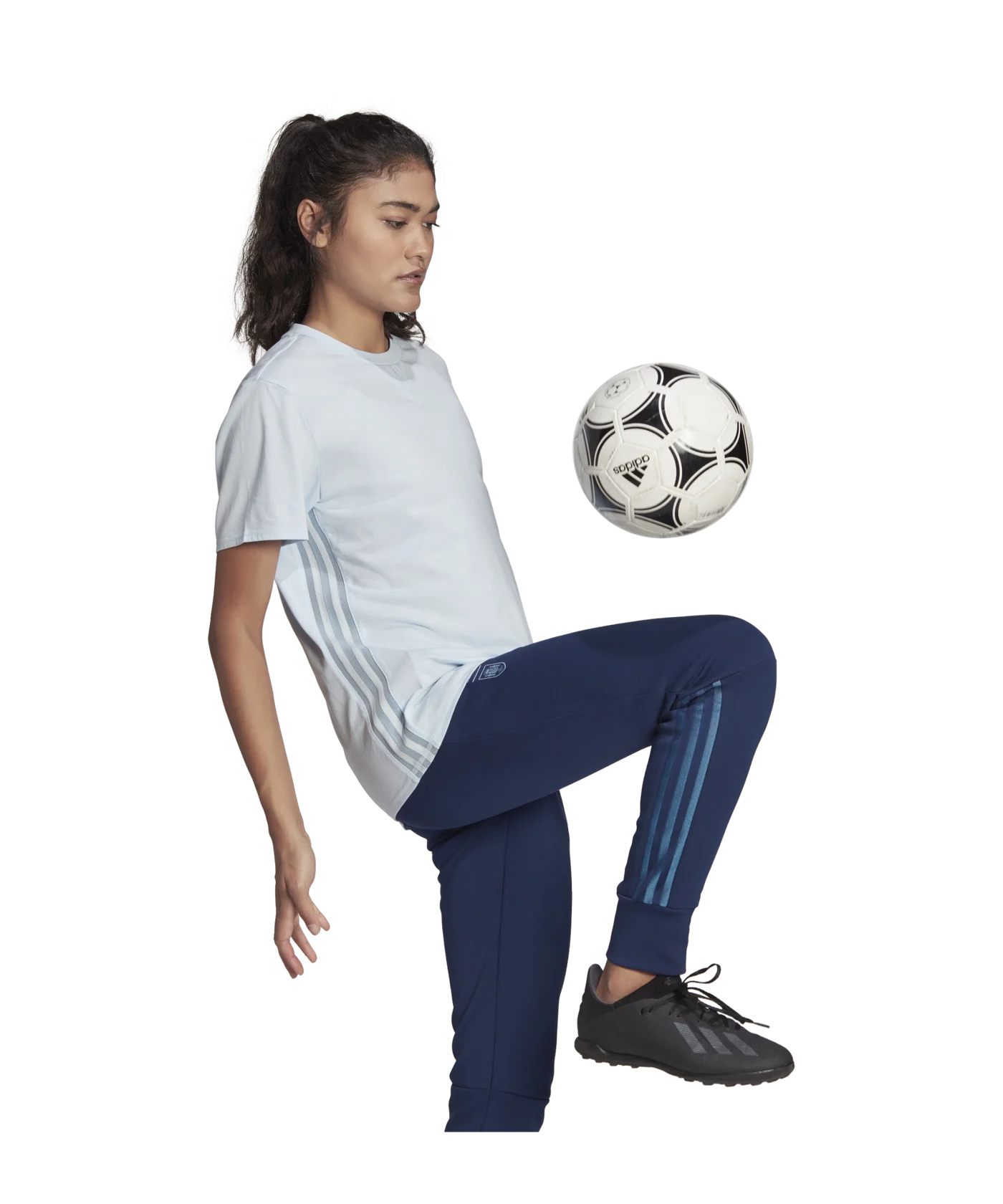 adidas Spanien Travel T-Shirt Damen Blau