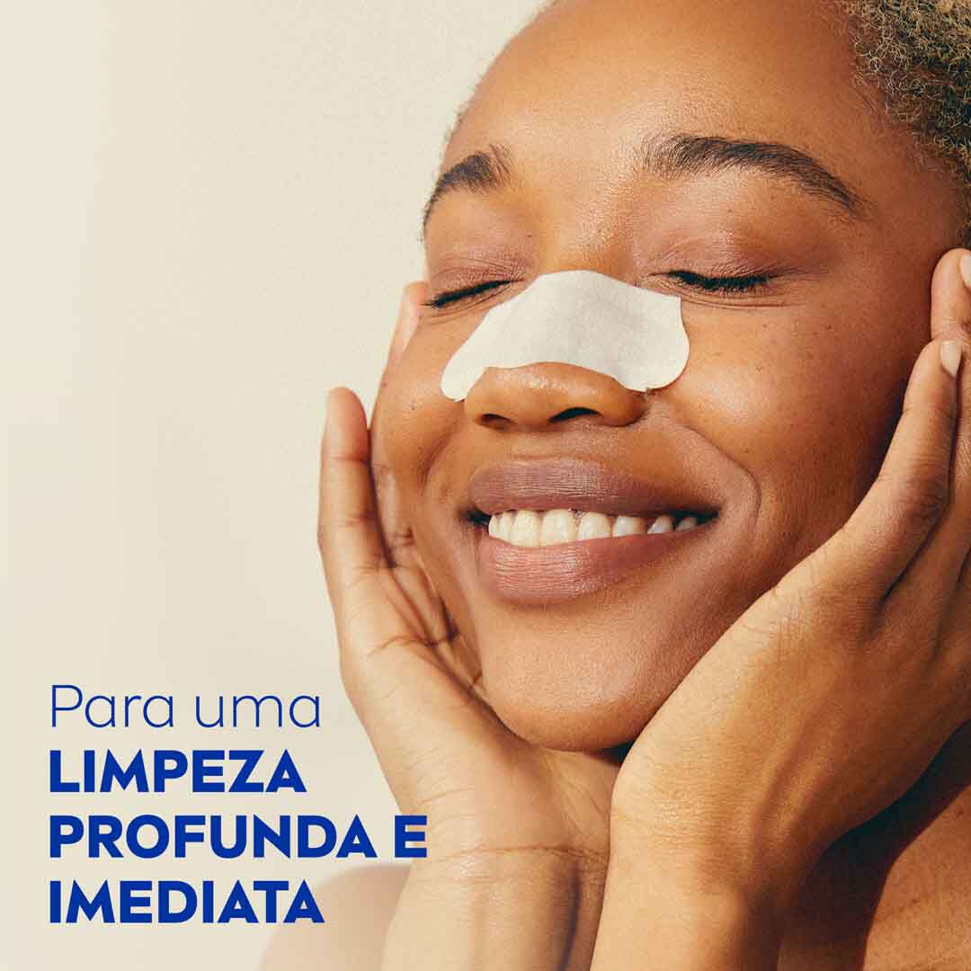 NIVEA  Tiras Anti Pontos Negros - Clear-Up Strip - 6un