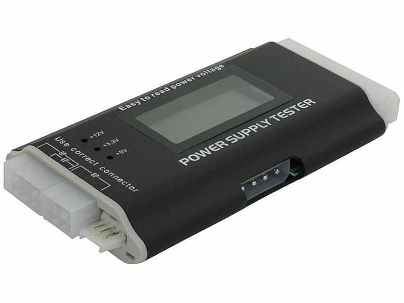 Delock Spannungstester 18159 III mit LCD Spannungstester für PC-Netzteile