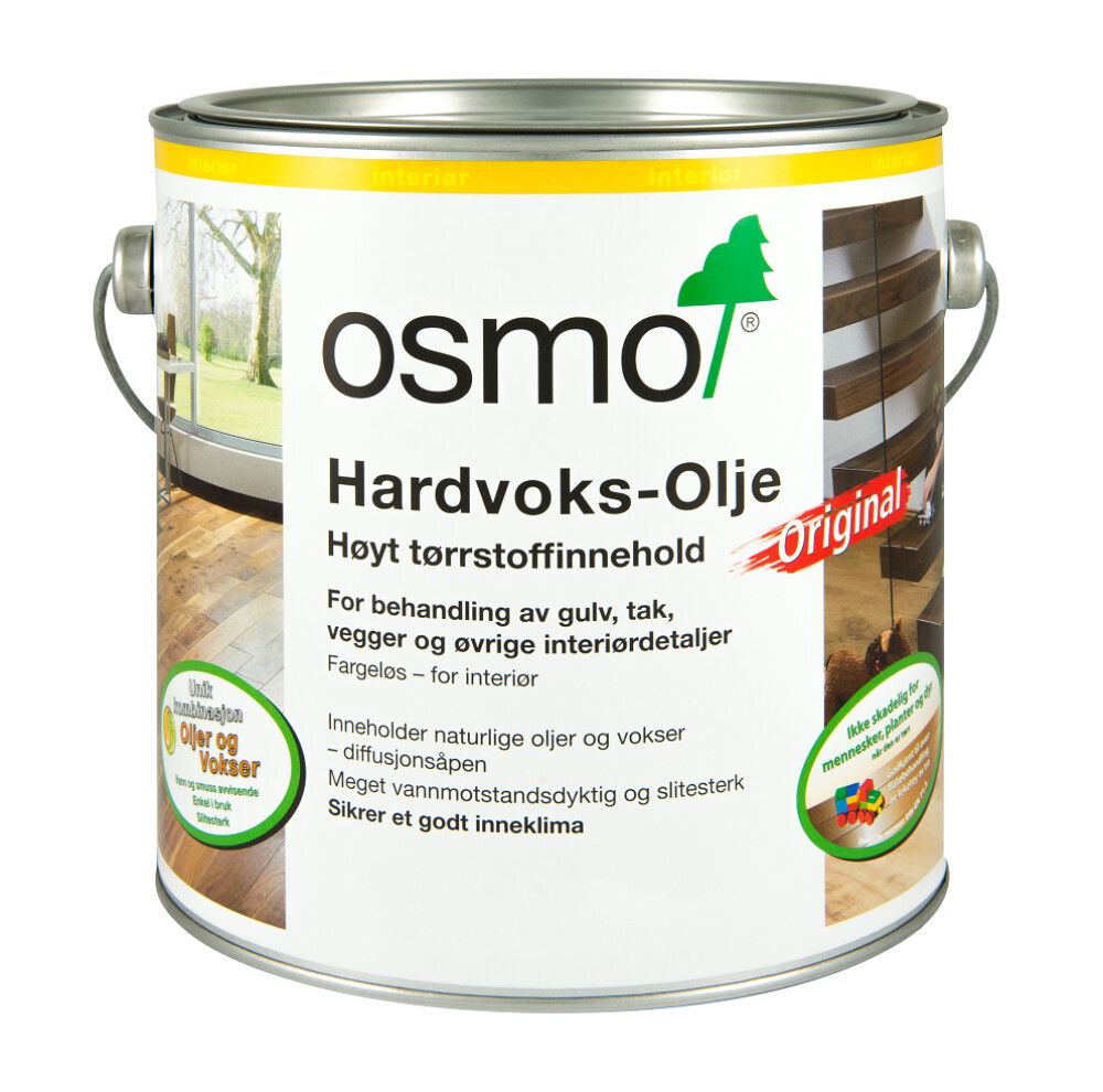 HARDVOKSOLJE OSMO 3062 2,5L MATT