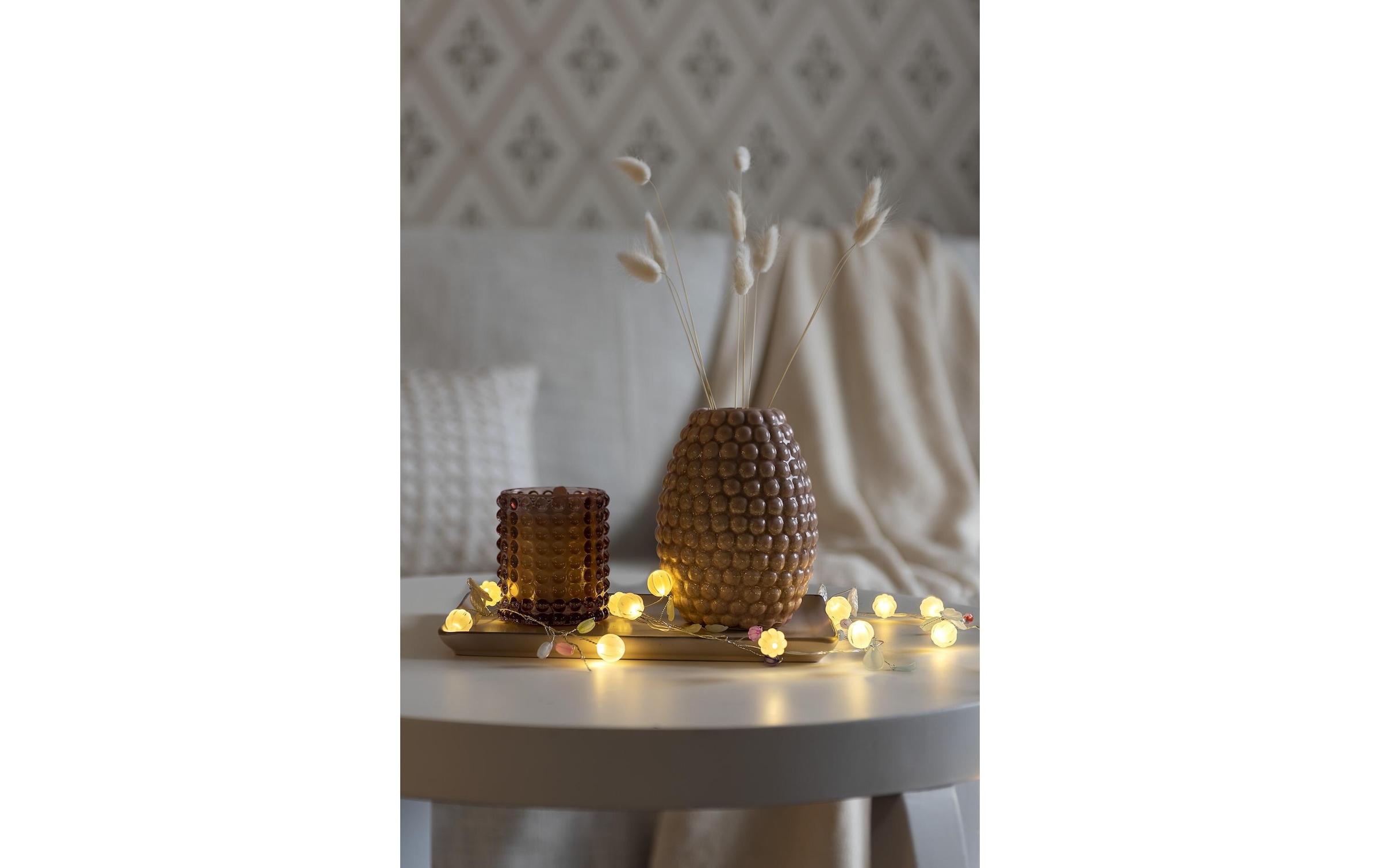 KONSTSMIDE LED-Lichterkette »Blätter/Beeren 20 Lampen«