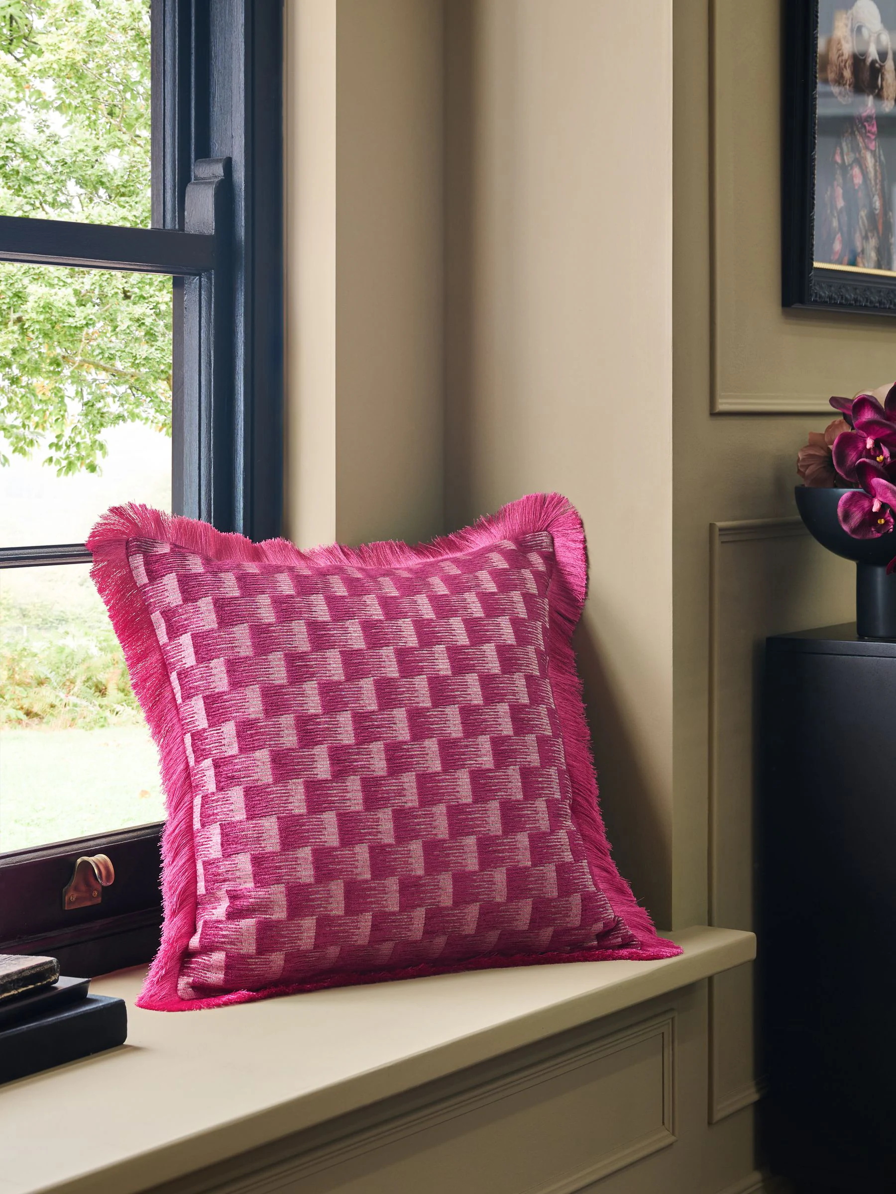 Lenny Jacquard Cushion