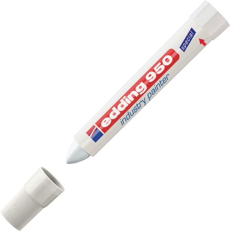 Marqueur permanent Edding industrielle E950 pointe ogive 10 mm