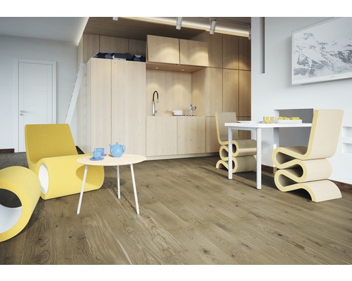 Parket 14.0 Eiken Toffee Landhuis Plank Natuurlijk Geolied