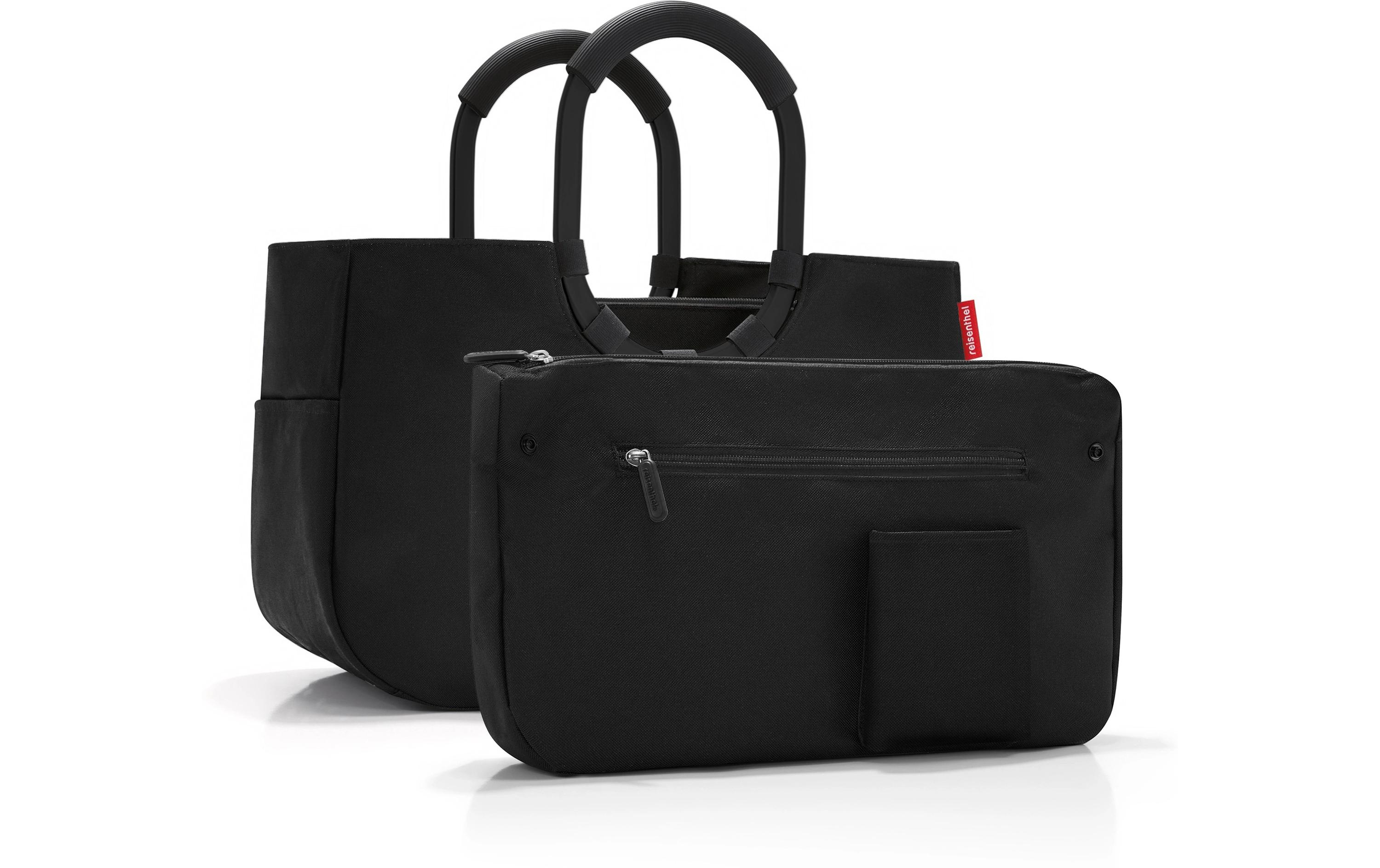 Einkaufskorb loopshopper M Frame BlackElegante Einkaufstasche