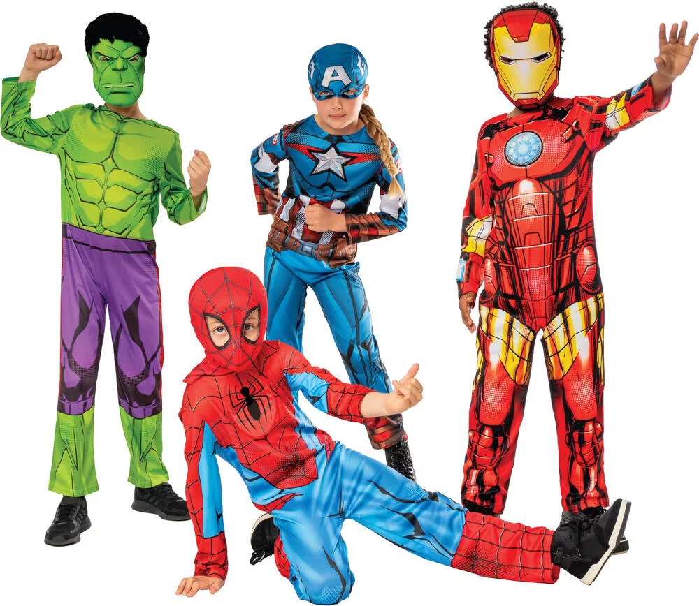 MARVEL - AVENGERS - DEGUISEMENT - CAPTAIN AMERICA - TAILLE M 5-6 ANS