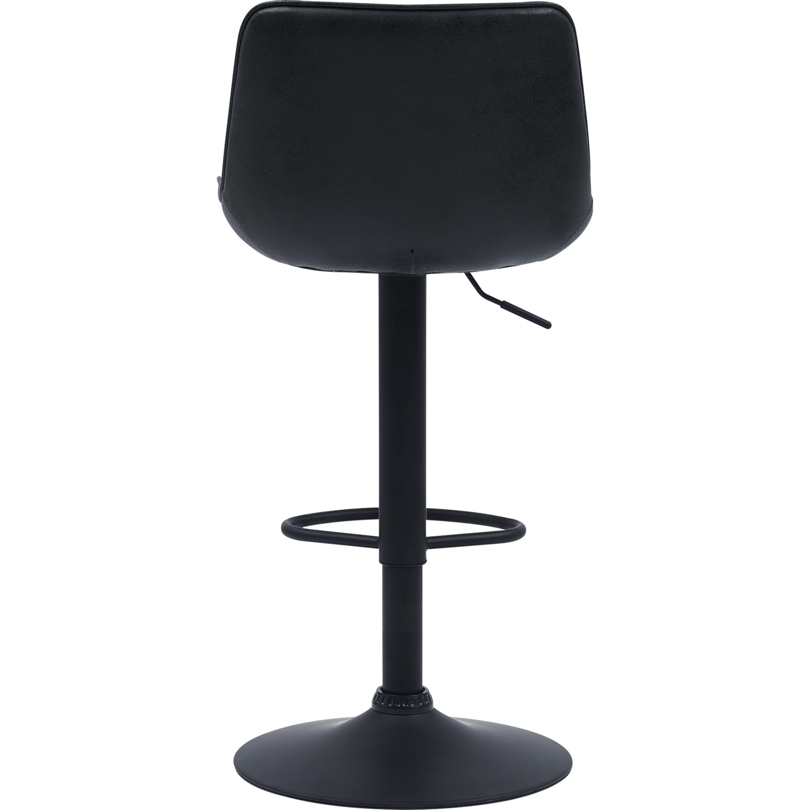 Barhocker Sabine Microfaser schwarz