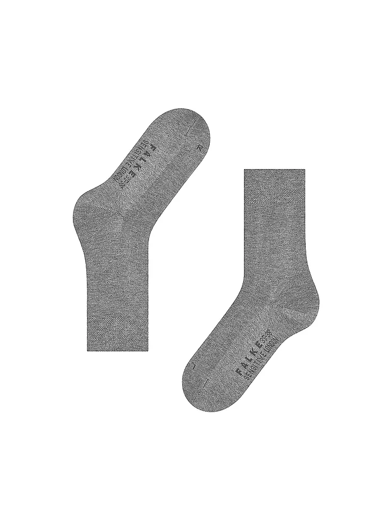 FALKE Socken SENSITIVE LONDON  hellgrau
