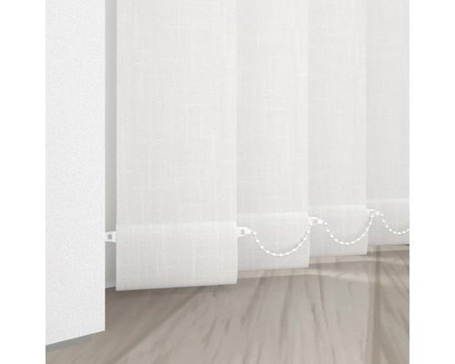 Soluna lattenbodem Shantong wit 40x260 cm