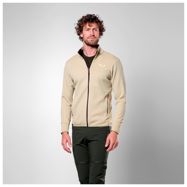 Salewa - Puez Waffle Hybrid PL Jacket - Veste polaire