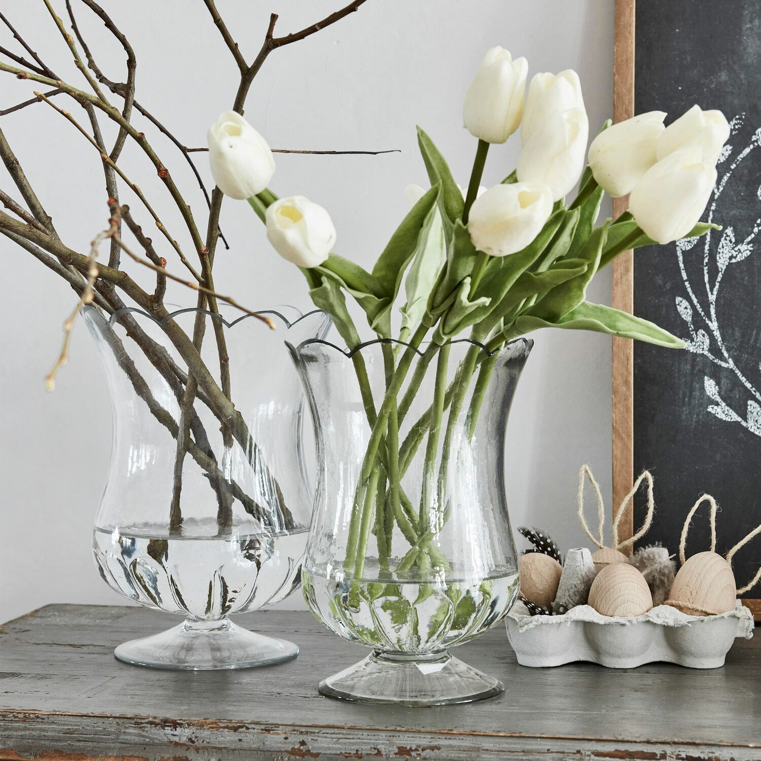 Vase 2er Set Wilgard klar