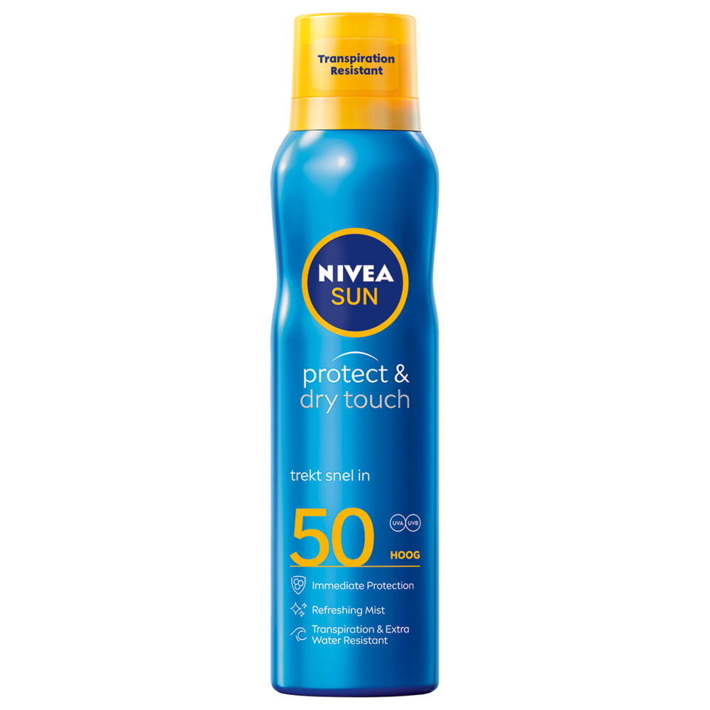 Nivea Sun Protect en Dry Touch Verfrissende Vernevelende Spray SPF 50200 ml