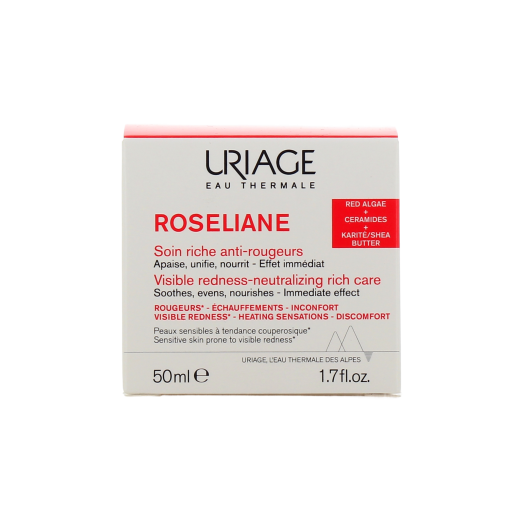 Crème riche anti-rougeurs Uriage Roséliane