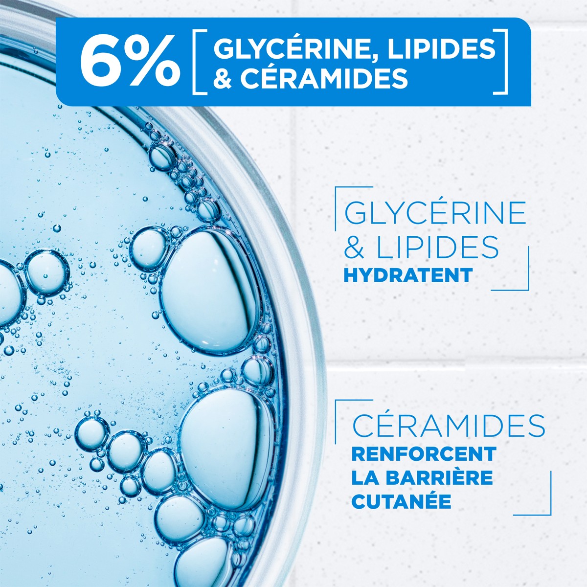 Lait nourrissant protecteur - Céramides & glycérine - Peaux sèches & sensibles - 250 ml