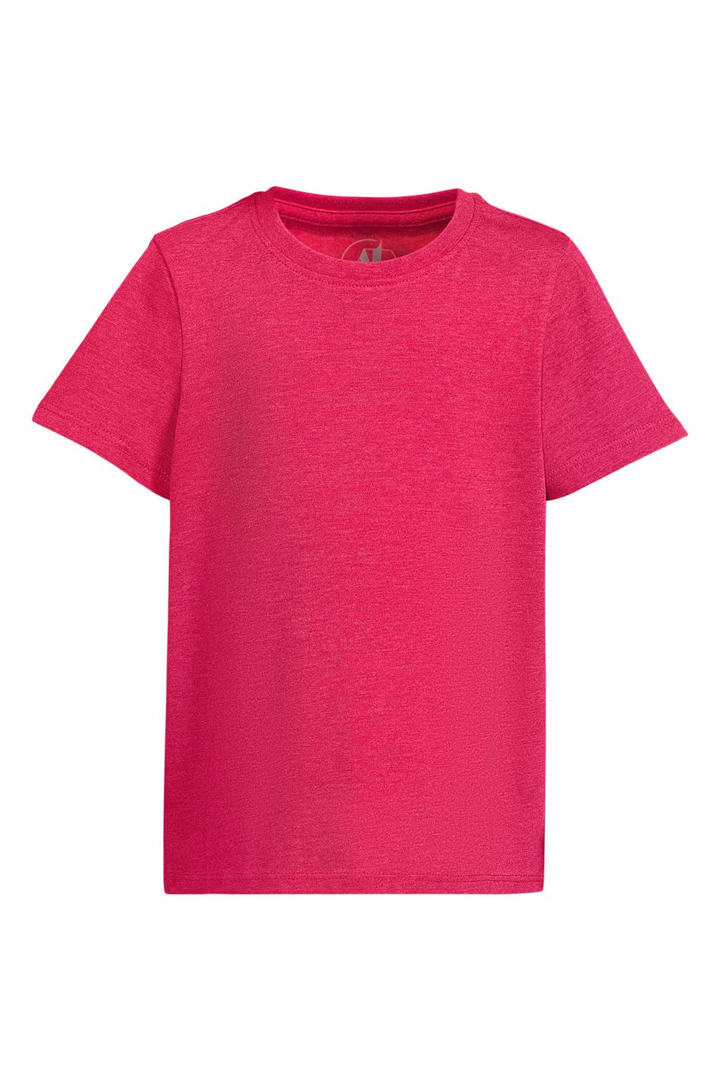 anytime T-shirt roze melange