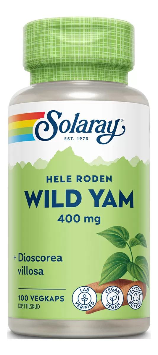 Solaray Wild Yam - 100 kaps.