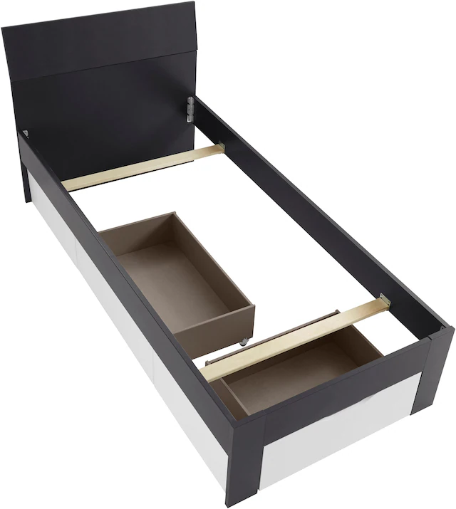 rauch Bett »Einzelbett Doppelbett Stauraum FLEXX Breiten 90/140/180 cm« Einzelbett Doppelbett Stauraum FLEXX Breiten 90/140/180 cm