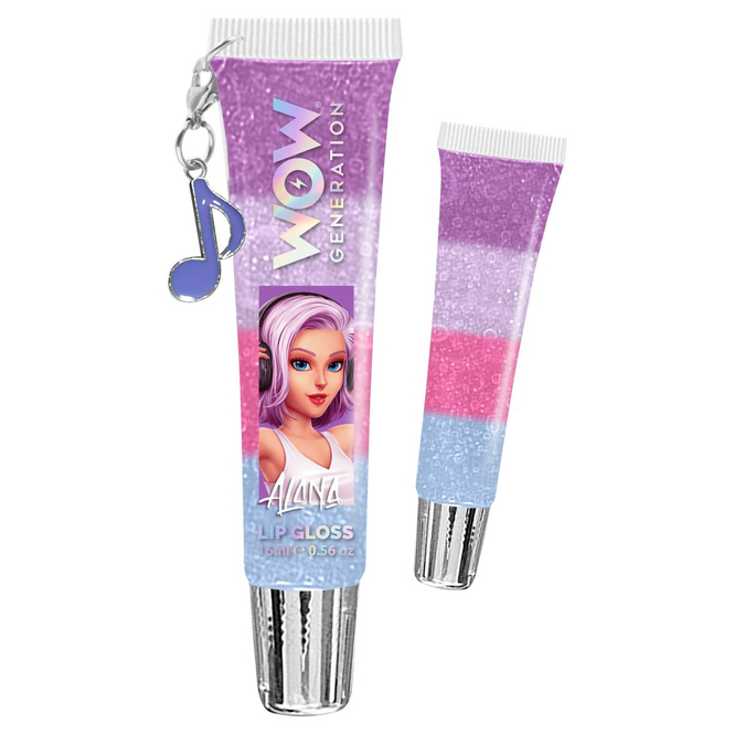 WOW Generation - Lipgloss mit Charms-Anhänger - 1 Stück