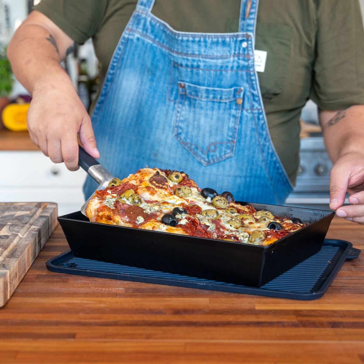 Detroit-Style pizzaform medium 33 x 25 cm
