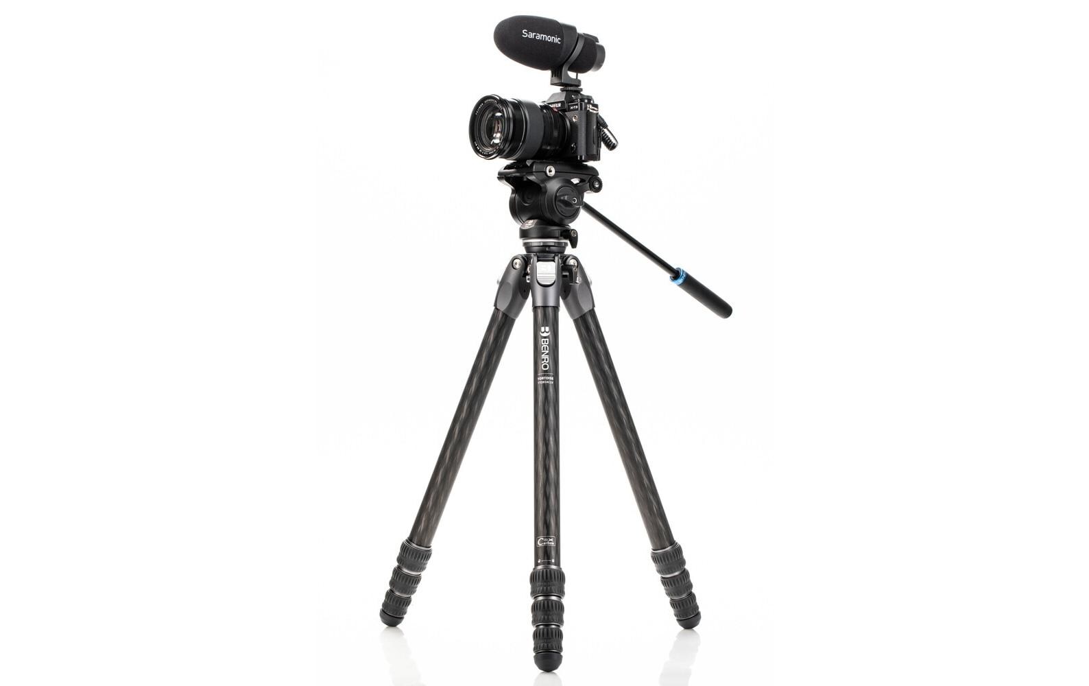 Videostativ TTOR34CLVS4pro Tortoise Kit<br>Tragbares, reisefreundliches System mit einem Tragegewicht von bis zu 4 kg
