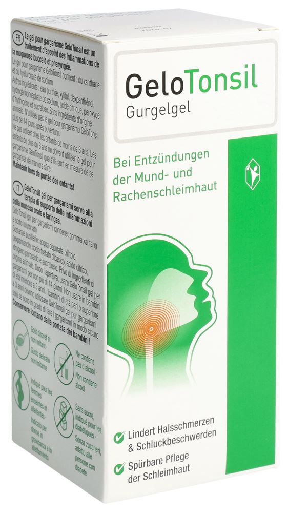 GELOTONSIL Gurgelgel<br>200 ml, Flasche, Gel
