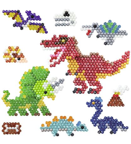 Aquabeads Perlenset - 1200+ st. - Dinosaur World