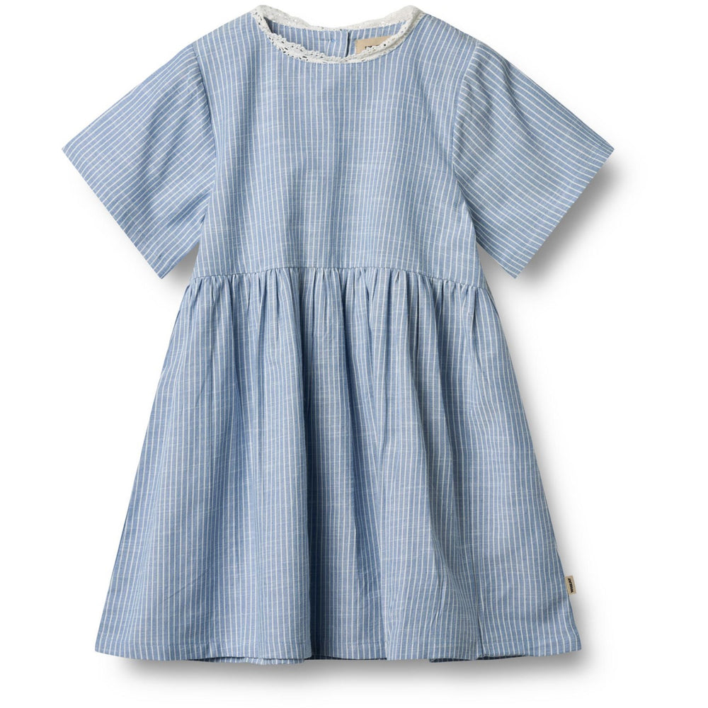 Køb Wheat Blue Stripe Kjole S/S Elma