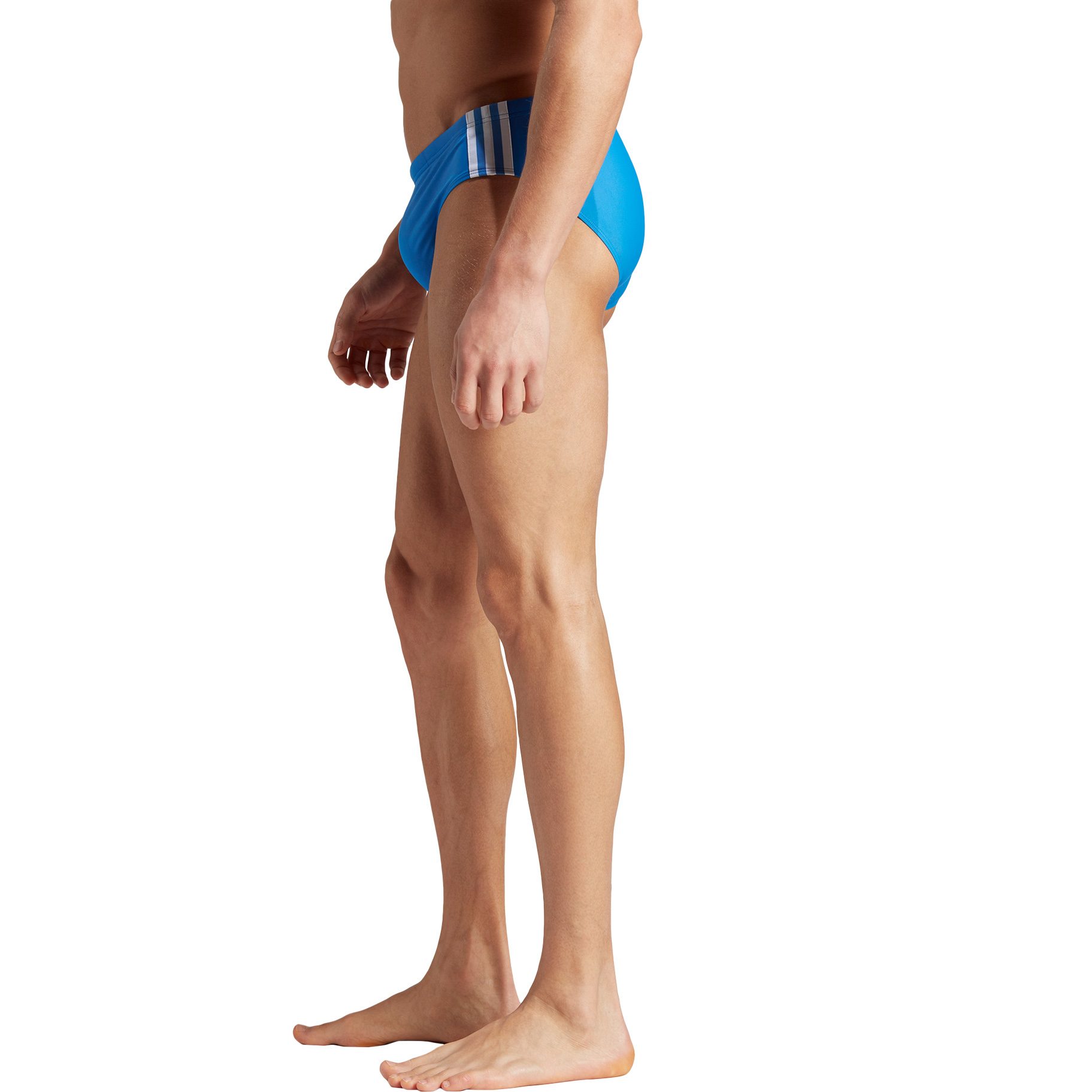 adidas Classic 3-Streifen Badehose Herren bright royal