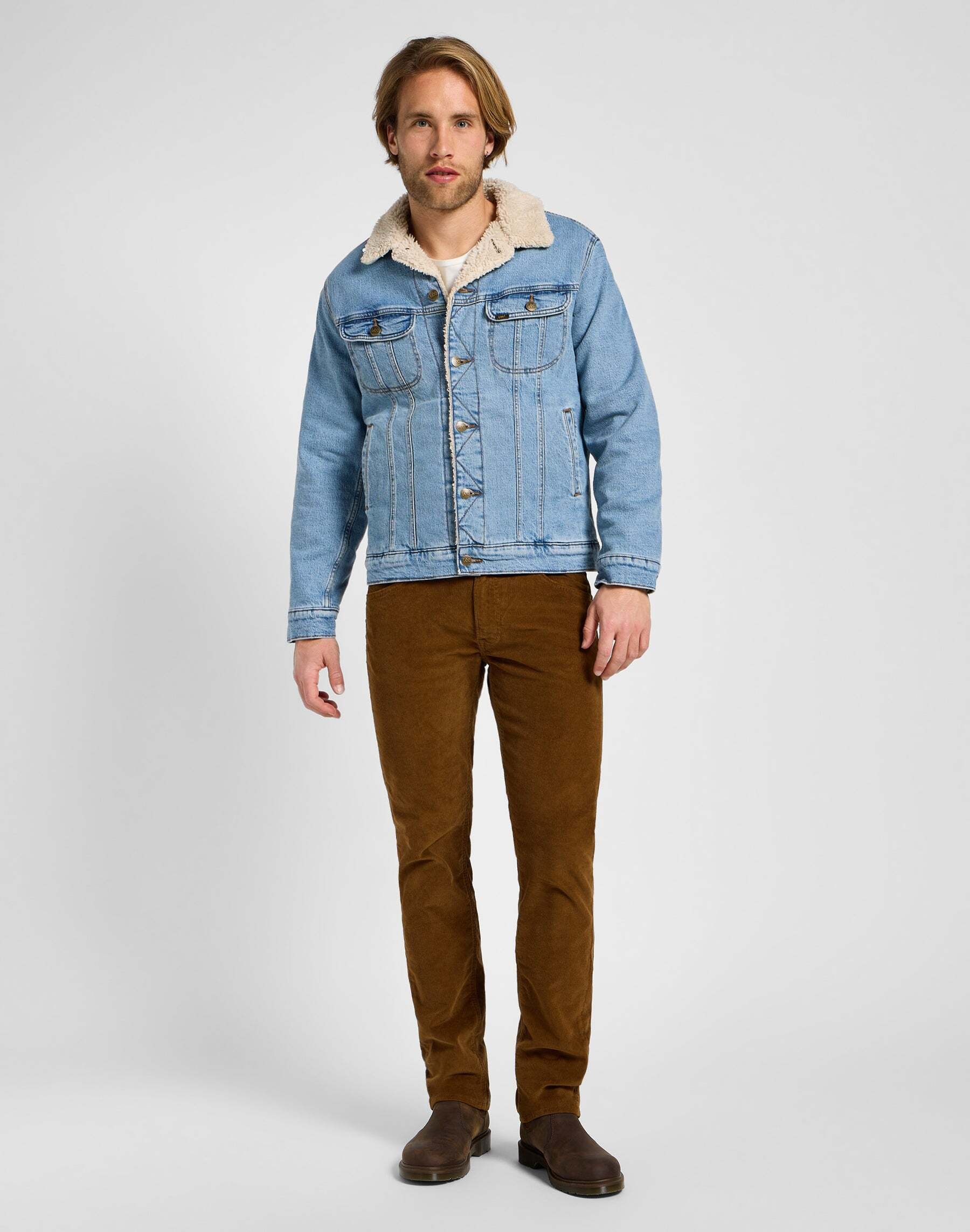 Lee® Jeansjacke »Lee Jeansjacke Sherpa Jacket«