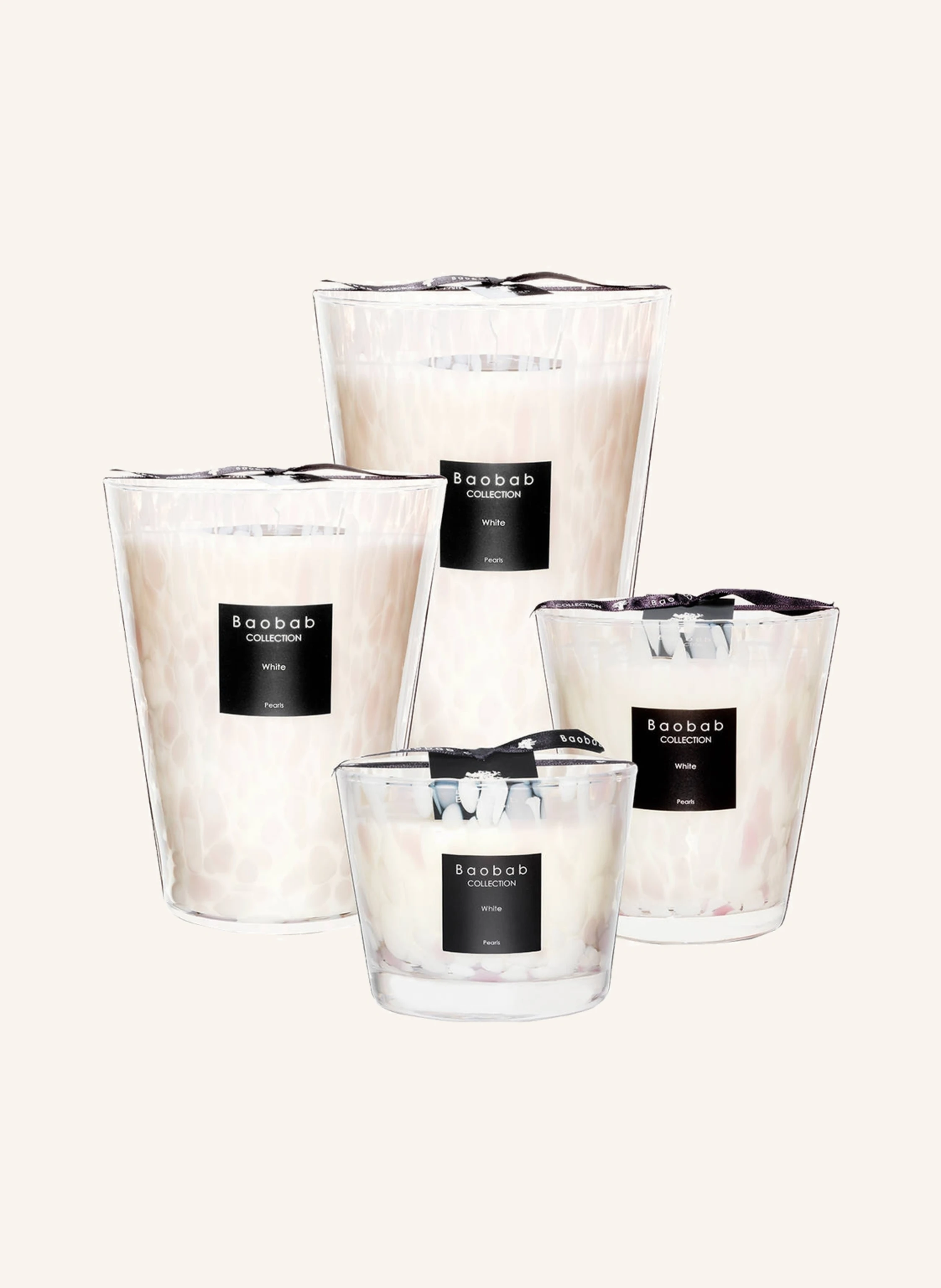 Baobab COLLECTION Duftkerze WHITE PEARLS