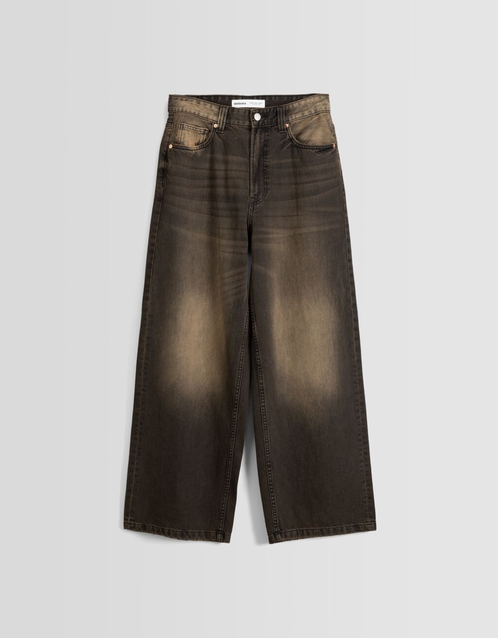 calças jeans super largas