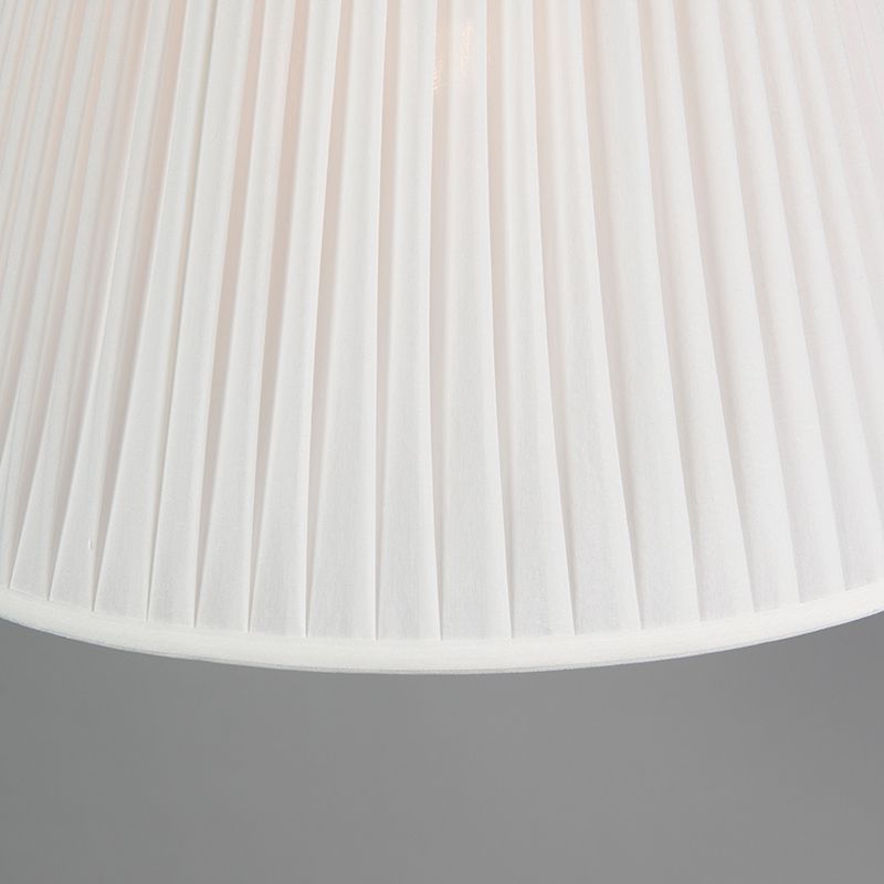 Retro hanglamp crème 45 cm - Plisse