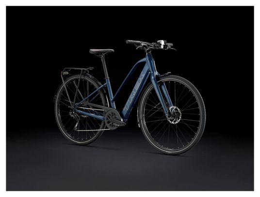 Vélo de Ville Électrique Trek FX  2 Shimano Altus 9V 250 Wh 700 mm Bleu Mulsanne