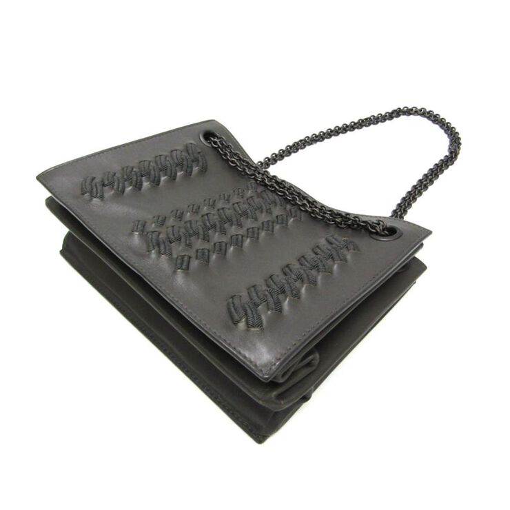 Bottega Veneta Vintage Bottega Veneta Shoulder Bag Grey
