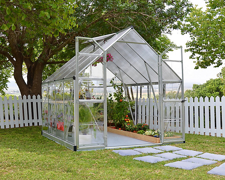 Serre de jardin Balance 6m² Argent Canopia by Palram