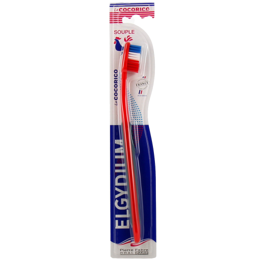 Brosse à dents souple Elgydium Made in France