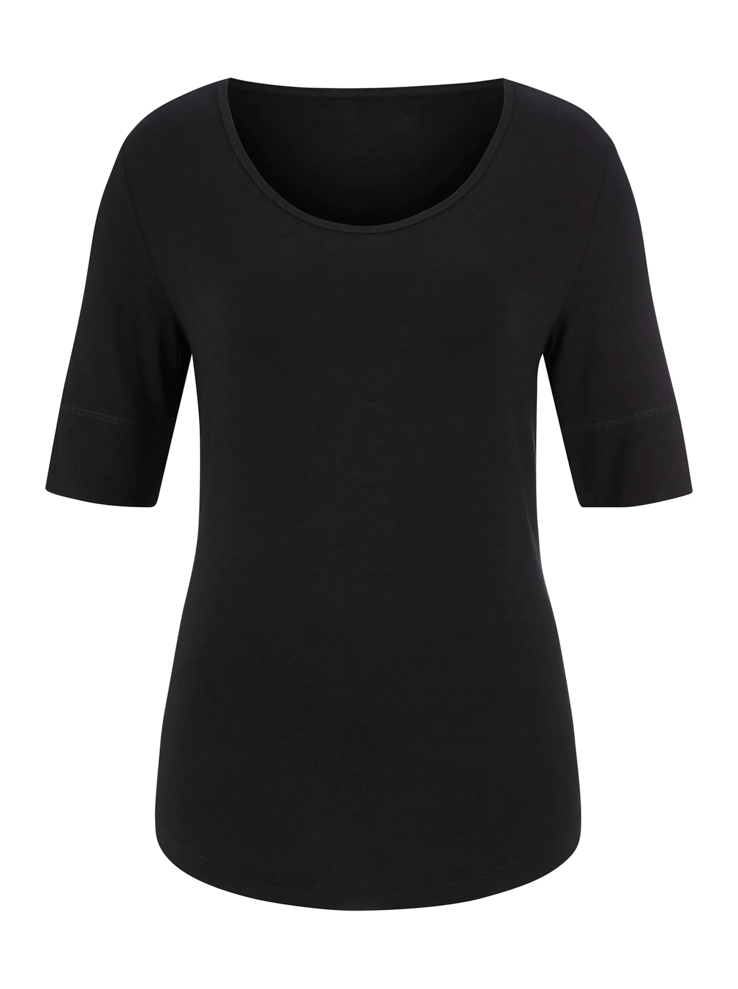 T-Shirt in schwarz