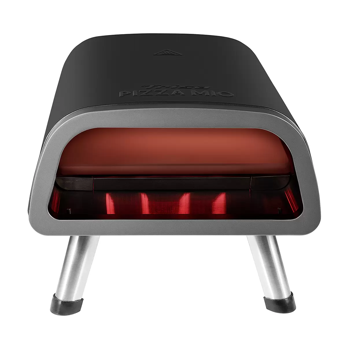 Elektrischer Pizzaofen Trisa Pizza Mio schwarz,silber