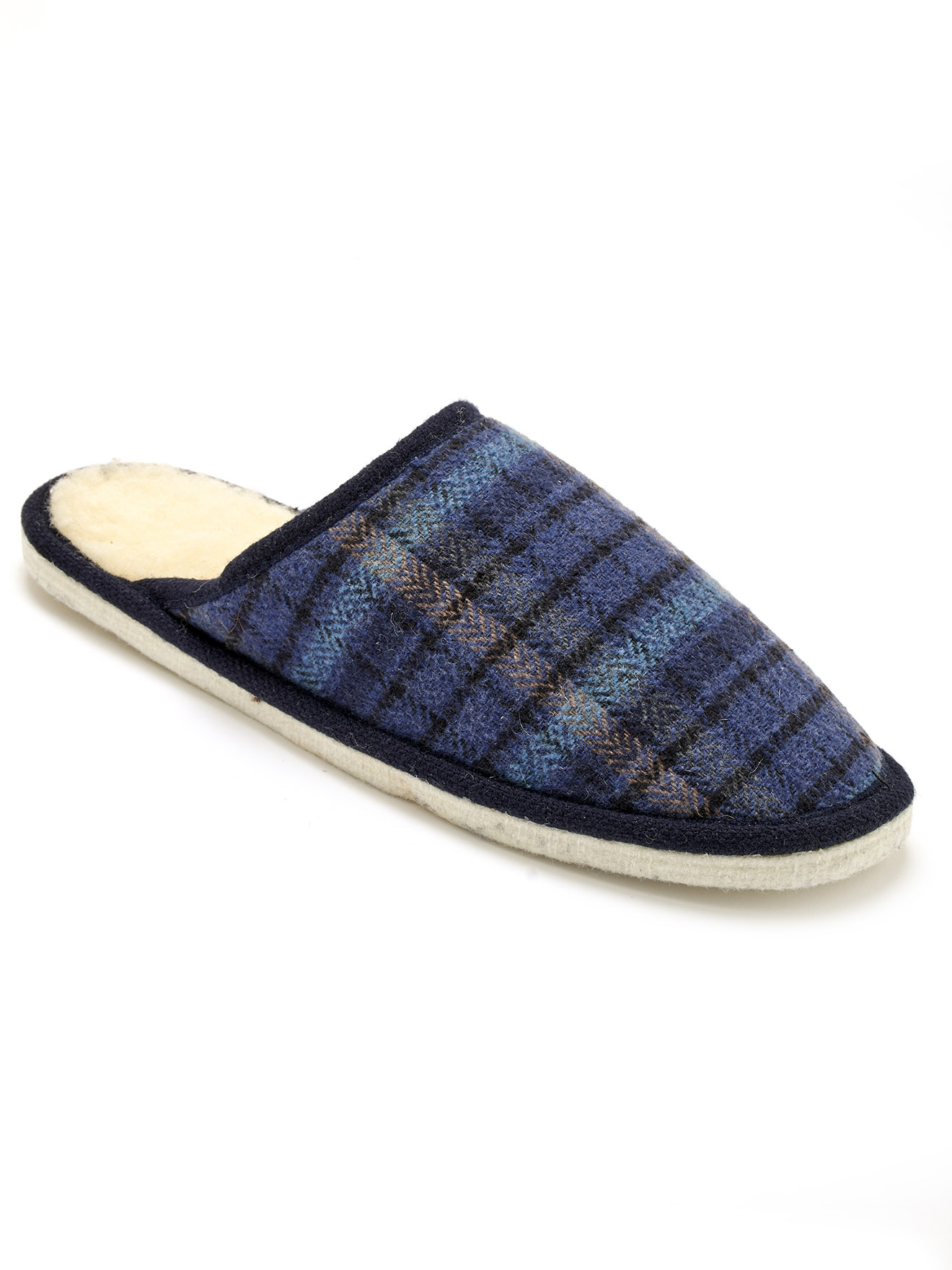 Mules mixtes fourrées laine