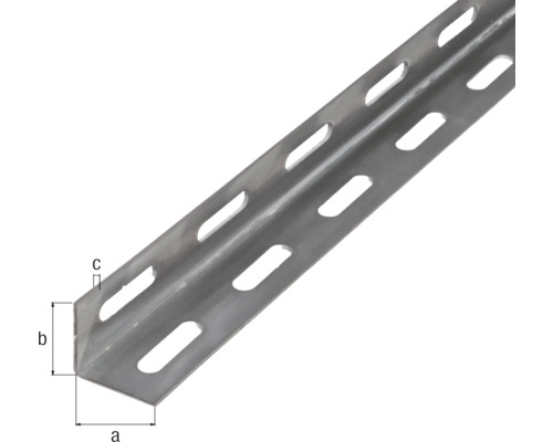 Stalen hoekprofiel 27x27x1,5 mm, 1 m