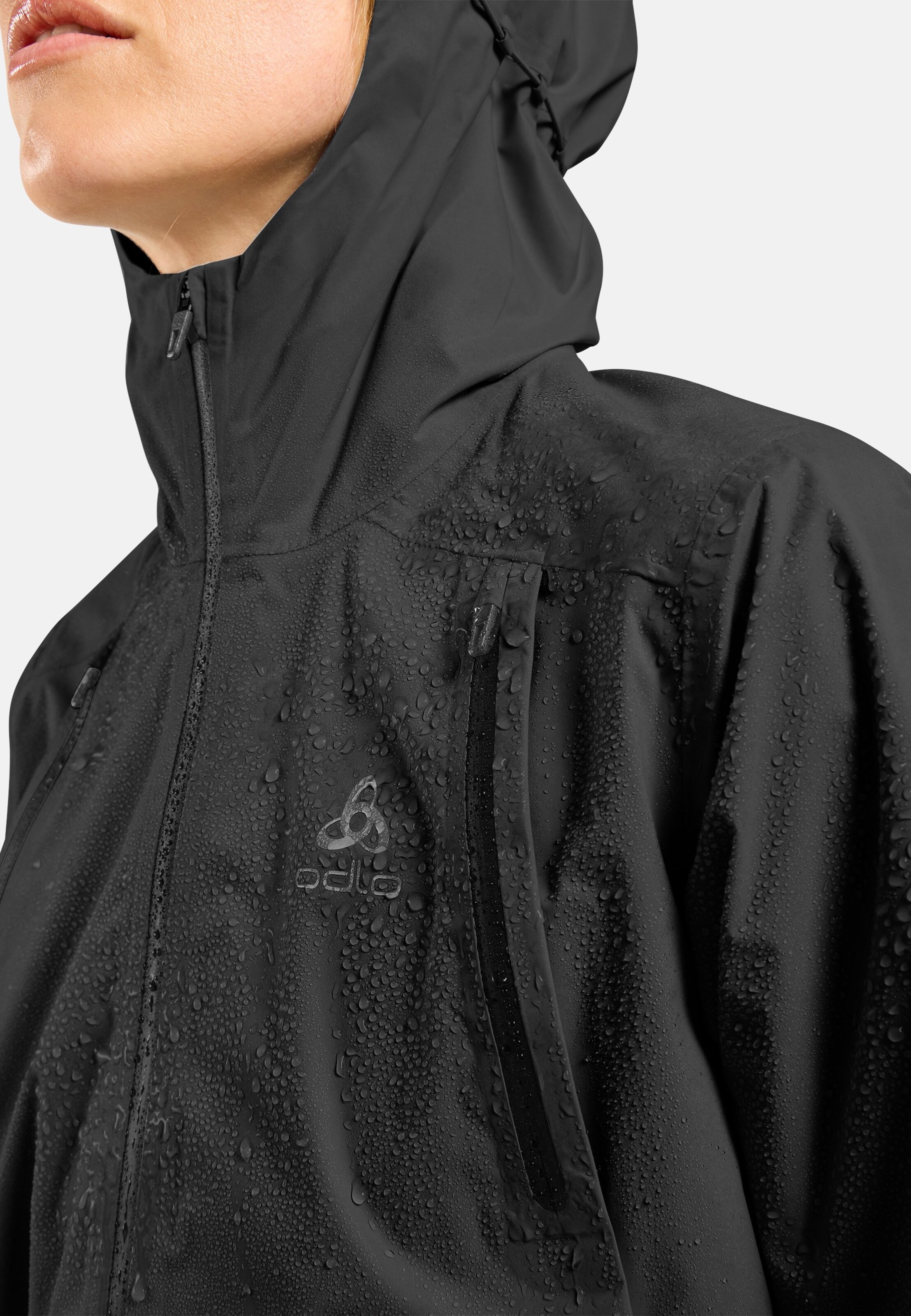 Wasserdichte X-Alp Pro 2.5L Jacke in black