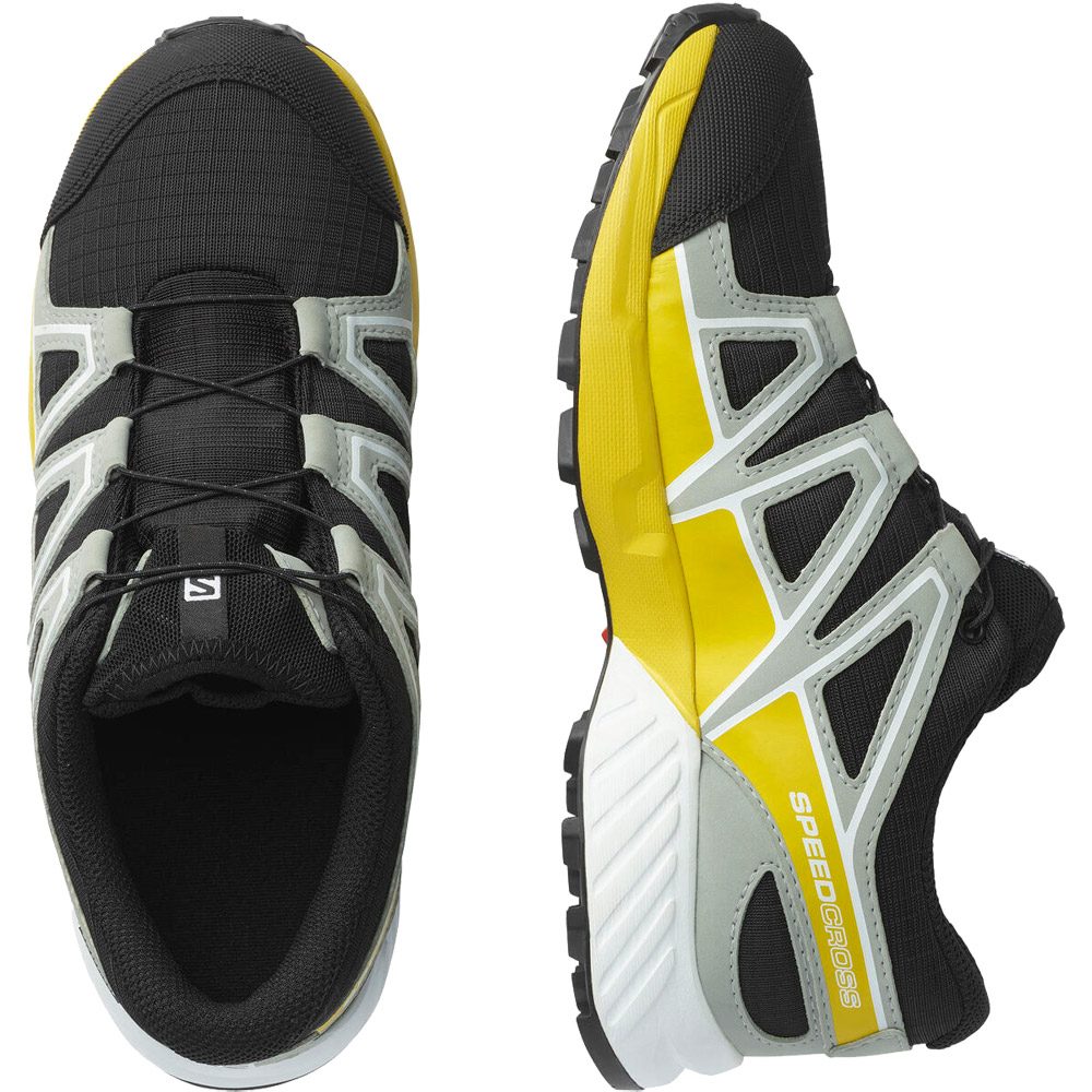 Salomon Speedcross Climasalomon™ Waterproof Trailrunningschuhe Kinder black wrought iron